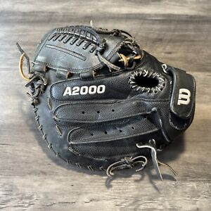 Wilson A2000 34” Softball Catcher's Mitt Glove RHT Leather Model FPCM BASEBALL