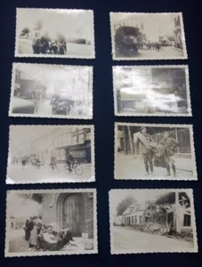 Ensemble de 8 photographies sur la débacle en 1940 - Picture 1 of 4