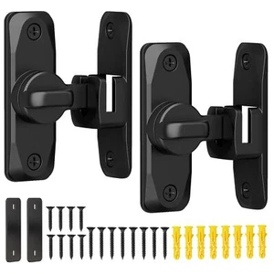Sliding Barn Door Lock 90 Degree Door Latch Small Sliding Closet Door Hardwar... - Picture 1 of 7