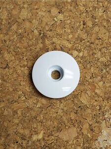 Bicycle Headset Top Cap White 5 grams Painted 1 ⅛ = 28.6mm Threadless