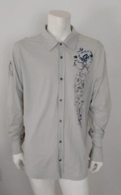 Camisa de vestir Express Son Of Salvation manga larga para hombre talla XL  Foto 1 de 4