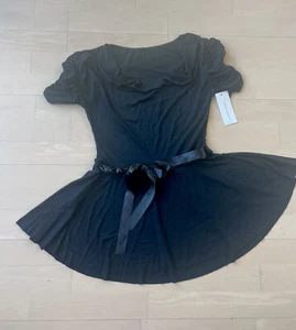 Minikleid Sommerkleid Cocktail Tunika schwarz ungefüttert Karen Nilem Gr S/M - Bild 1 von 4