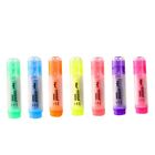 7-color Inclined Color Marker Pen Highlighter Marker Pen Liquid Highlighter Pens