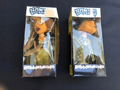 "Dos Homies 2002 vintage 6"" Bobblehead en caja sellada pequeña y 8 bolas ocho" Foto 1 de 4