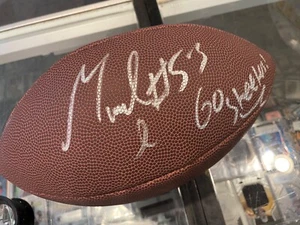 MAURKICE POUNCEY PITTSBURGH STEELERS SIGNED FOOTBALL JSA GO STEELERS - Picture 1 of 3