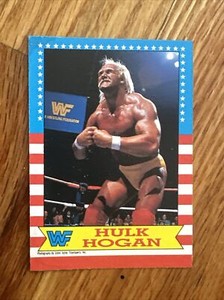 1987 O-Pee-Chee WWF Wrestling Hulk Hogan OPC #3