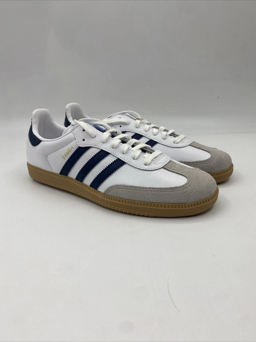adidas Samba OG White Blue for Sale | Authenticity Guaranteed | eBay