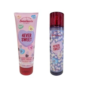 2 New Bath & Body Works 4EVER SWEET Ultimate Hydration Body Cream, 8 Oz + Mist - Picture 1 of 1