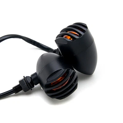 Luces de señalización de giro negras para Suzuki Intruder Volusia VS 700 750 800 1400 1500 Foto 1 de 4