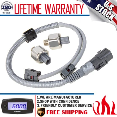 2 датчика детонации и Harnnes 89615-12090 для Toyota Lexus ES300 3,0 л Avalon Camry - Изображение 1 из 4