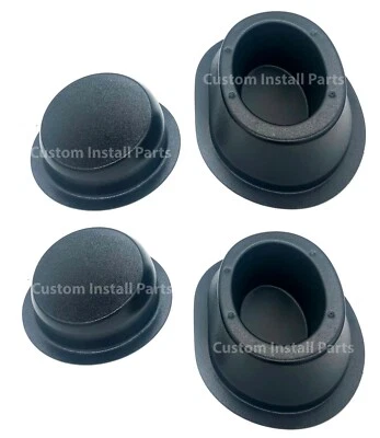 CUSTOM INSTALL PARTS Deep 6x9 & 6.5 Speaker Pod Adapter Enclosure Spacer Box Mount Truck Marine ATV