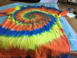 Tye Dyed Kids T Shirt - Picture 1 of 8