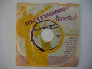 ALICE BABS Luna Lu / Music Box valsen 45 7" single 1957 Sweden - Imagen 1 de 2