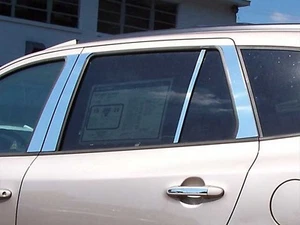 2007-2012 FOR HYUNDAI SANTA FE 8 Piece Stainless Pillar Post Trim. 4-door, SUV - Picture 1 of 1