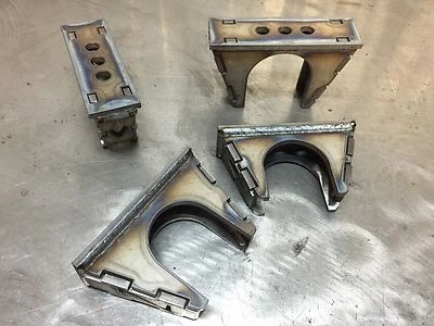 "Perchas Suzuki Samurai Spoa 86-95 - autoalineables - acero de 1/4""" Foto 1 de 4