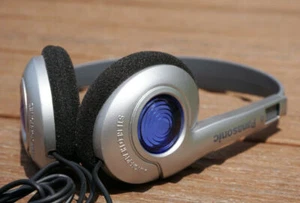 Panasonic Headset Retro Nostalgic HiFi Fever MP3 Wired Headphones Earphone - Picture 1 of 7