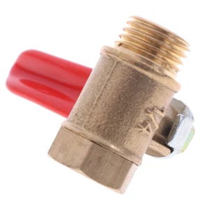 Brass Small Ball Valve Female/Male Thread Valve Joint 1/8" 1/4'' 3/8'' 1/2''} - Picture 1 of 15