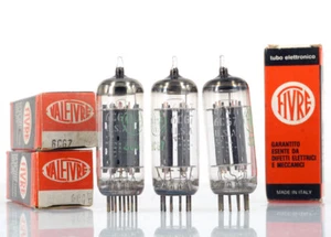 ONE 6CG7/6FQ7 FIVRE NOS GE Tube Valvola  Röhre 진공관 真空管 电子管 Valvula Valve Lampe - Picture 1 of 1