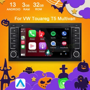 For VW Touareg T5 Multivan Android 7" Car Stereo CarPlay OBD2 TPMS WIFI RADIO 4G - Picture 1 of 19