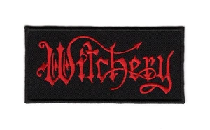 Witchery Embroidered Sew-on Patch | Swedish Blackened Thrash Metal Band Logo - Picture 1 of 1