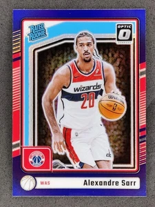 2024-25 Panini Optic ALEXANDRE SARR Rated Rookie Viola Prizm #276 Wizards - Foto 1 di 2