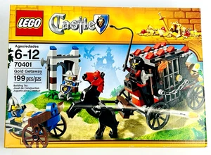 Lego Set 70401: Castle Gold Getaway 100% Completo con Caja e Instrucciones 2013 - Imagen 1 de 10