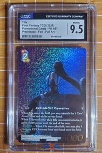 Final Fantasy - Tifa PR-097/14-120H - Prerelease - CGC 9.5 - Foto 1 di 3