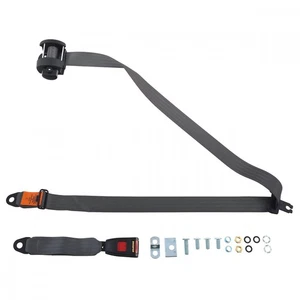 Rear Automatic Seat Belt For Toyota Carina 1600 Berlina 1977-1982 Grey - Picture 1 of 8