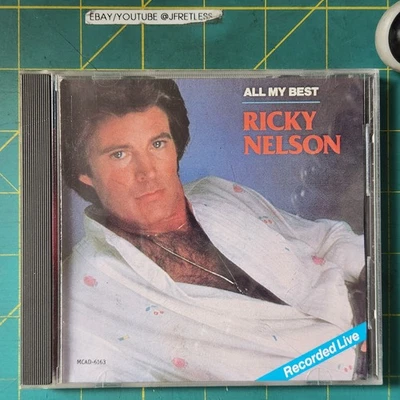 Used Audio Music CD Ricky Nelson All My Best Album MCA Records MCAD-6163 1986 - Image 1 of 4