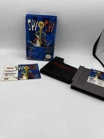 Spy vs Spy Nintendo Entertainment System, 1988 Nes Game Complete box Good Con A9