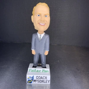 ENTRENADOR DEL EQUIPO DE HOCKEY HALCONES MARTY MCSORLEY CABEZA BOBBLE PETER PAN AUTOBÚS DE COLECCIÓN - Imagen 1 de 5