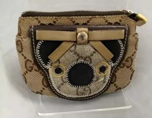 Gucci Gucciloli Oliver Pug Dog Coin Case H5 - Picture 1 of 6