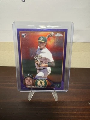 2023 Topps Chrome Update Series -Mason Miller #USC129 Purple Refractor /250 (RC) - Image 1 of 2