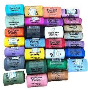 Pretty Punch Embroidery Yarn Thread Lot of 28 All New Twinkle Vtg Mixed Color #3 - Picture 1 of 2