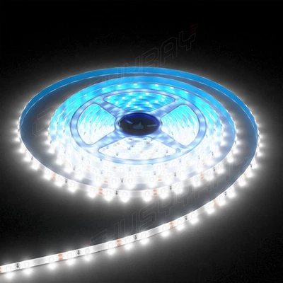 16ft Cool White 3528 Super Bright Waterproof LED Strip Light DC12V 5A W/5M Tape - Image 1 of 4