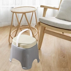 Tabouret de salle de bain avec poignée repos pour pied portable pour la - Picture 1 of 7
