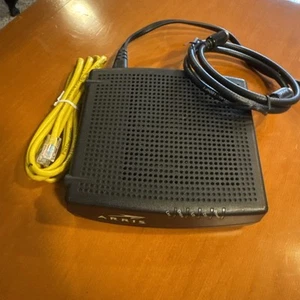 ARRIS CM820A Cable Modem with wires FAST SHIPPING! - Afbeelding 1 van 4