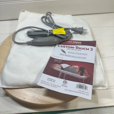 Battle Creek Custom-Touch 2 Heat Therapy Pad Large 812 13"x13" New - Image 1 of 4
