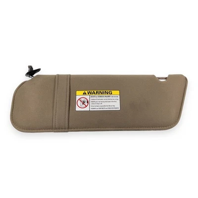 1989-2006 Ford Ranger Mazda B Series Driver Left Side Sun Visor Brown Tan Cloth - Image 1 of 4