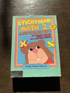 Stickybear Math 2 - Weekly Reader Software - Apple II - Zdjęcie 1 z 3