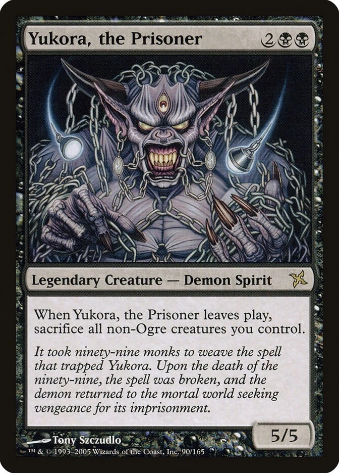 Yukora, the Prisoner 90 LP Normal Betrayers of Kamigawa MTG EN - Image 1 of 1
