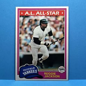 1981 Topps - #400 Reggie Jackson - Picture 1 of 2