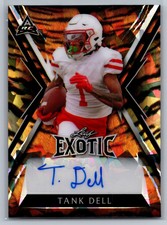 2023 Leaf Exotic RC Rookie Auto /10 #BA-TD1 Tank Dell