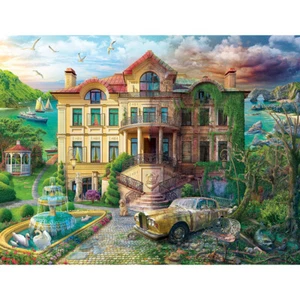 2000 Piece Ravensburger Cove Manor Echoes Themed Jigsaw Pieces Puzzle Set - Picture 1 of 1