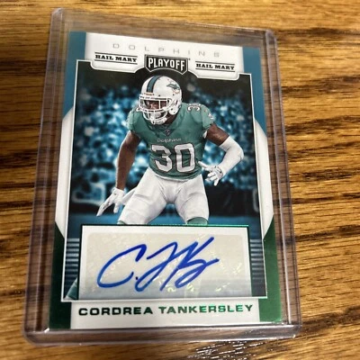 2017 Panini Playoff Cordrea Tankersley Hail Mary Auto SP CLEMSON - Image 1 of 2