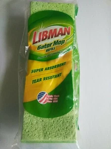 Libman Gator Mop Refill Cellulose Tear Resistant Mop Refill 1 pk #030210 - Picture 1 of 4