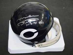 MIKE DITKA SIGNED RIDDELL MINI THROWBACK HELMET INSCRIBED "HOF 88" JSA COA - Picture 1 of 2
