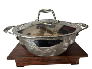 Tramontina 4 Qt 3.7L Tri-Ply Clad Stainless Steel Covered Saucepan With Lid - Picture 1 of 7