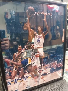 Dr. J Julius Erving Autographed 16x20 AUTHENTICATED - Picture 1 of 3