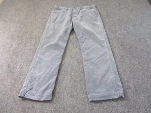 Vintage Levi 519 Straight Jeans Men's 35x30 Blue Corduroy White Tab * - Picture 1 of 15